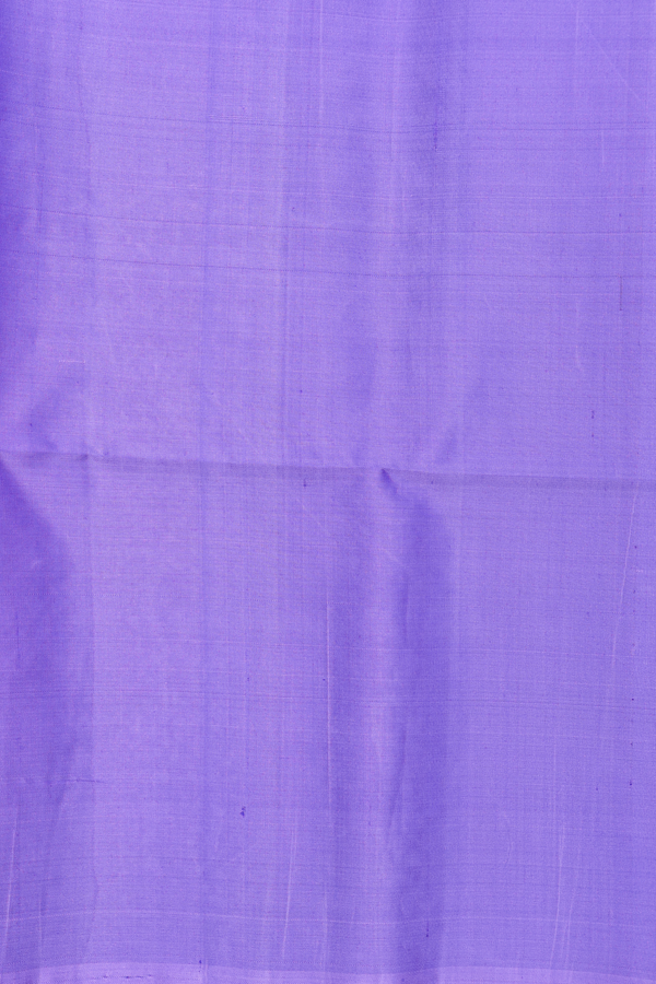 Soft Silk Saree In Violet With Zari Motifs