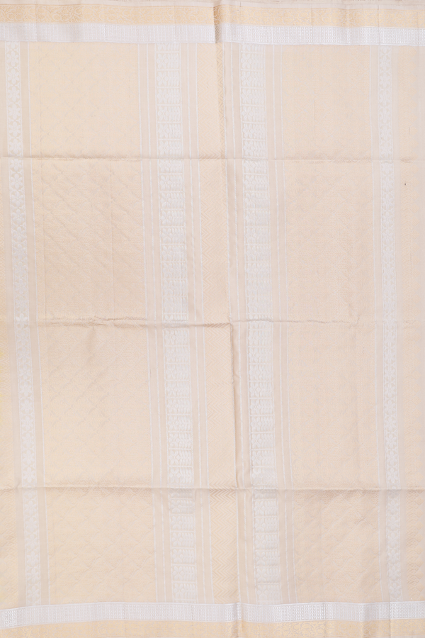 Soft Silk Saree In Yellow With Floral Buttas