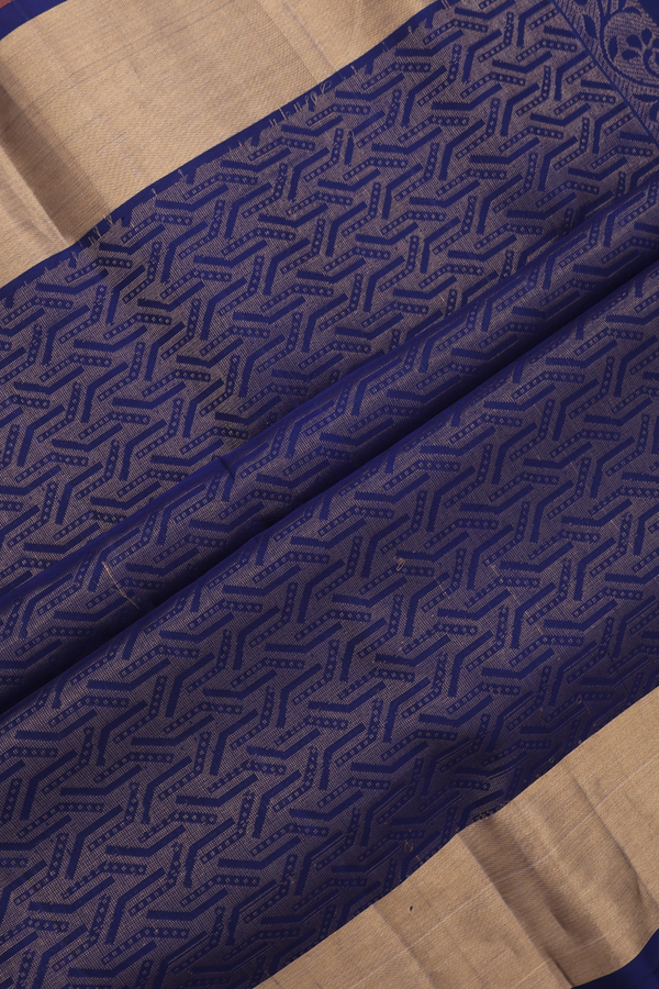 Soft Silk Saree In Yellow With Floral Motifs