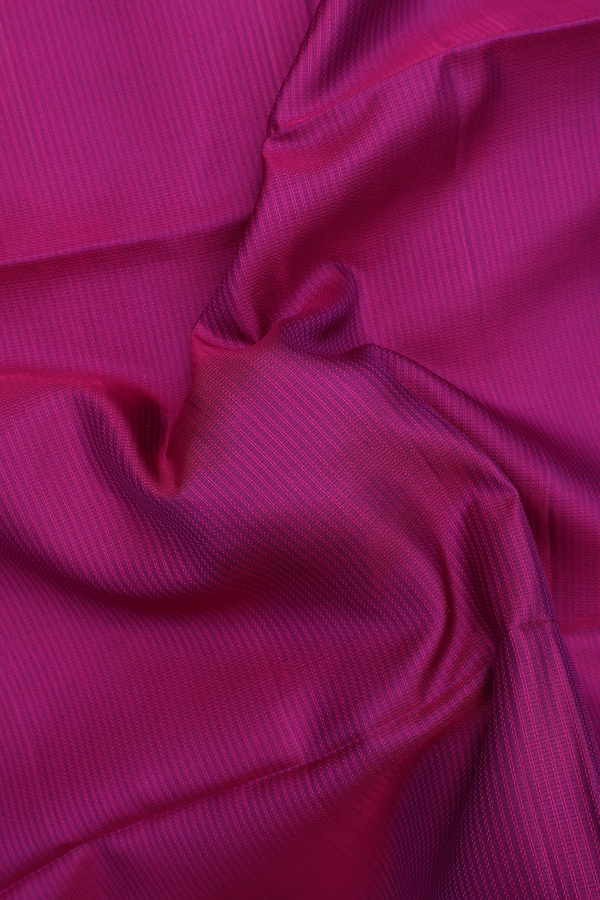 Soft Silk Saree Plum Purple With Stripes Threadwork Design