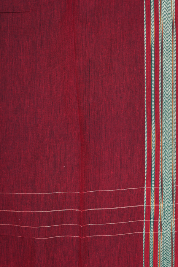 Split Neck Zari Buttas Black Cotton Salwar Set