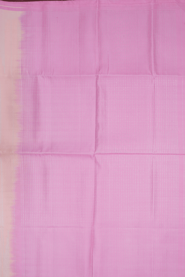 Zari Striped Design Pastel Orange Soft Silk Saree
