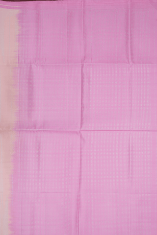 Zari Striped Design Pastel Orange Soft Silk Saree