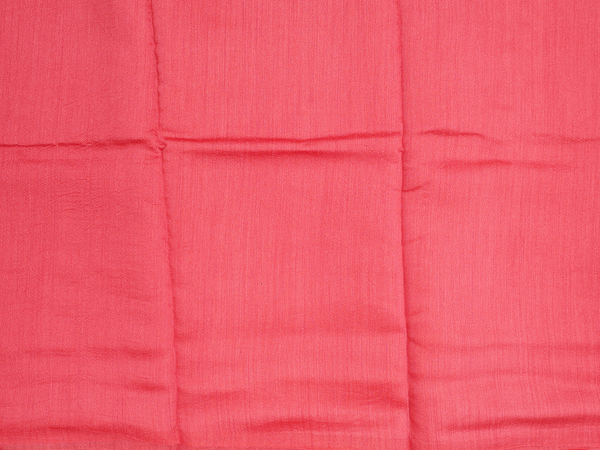 Printed Design Red Tussar Unstitched Salwar Material