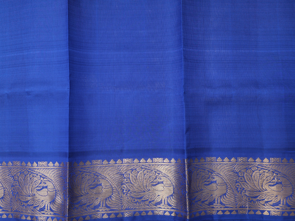 Stripes Design Dual Tone Kanchipuram Pavadai Sattai Material