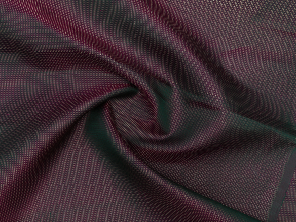 Stripes Design Dual Tone Kanchipuram Silk Blouse Material