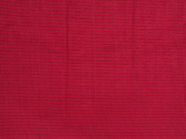 Stripes Design Red Cotton Unstitched Salwar Material
