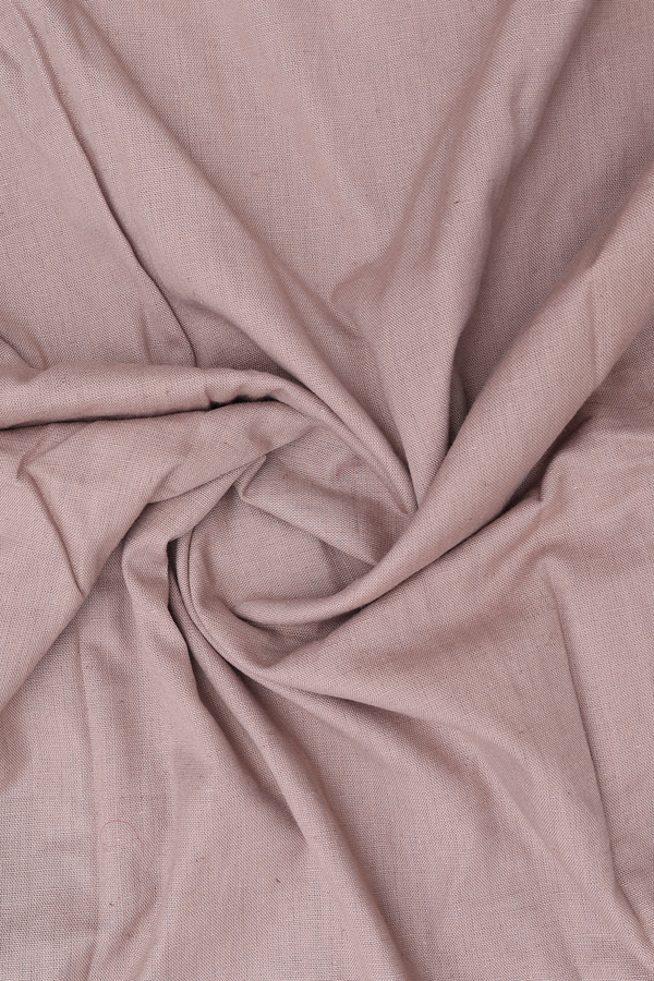 Sweet Heart Neck Plain Brown Cotton Salwar Set