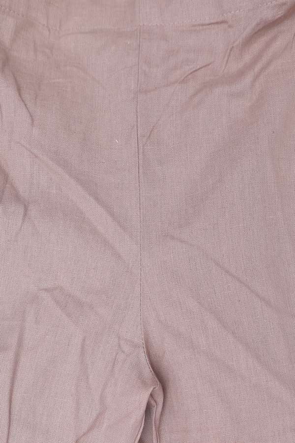 Sweet Heart Neck Plain Brown Cotton Salwar Set