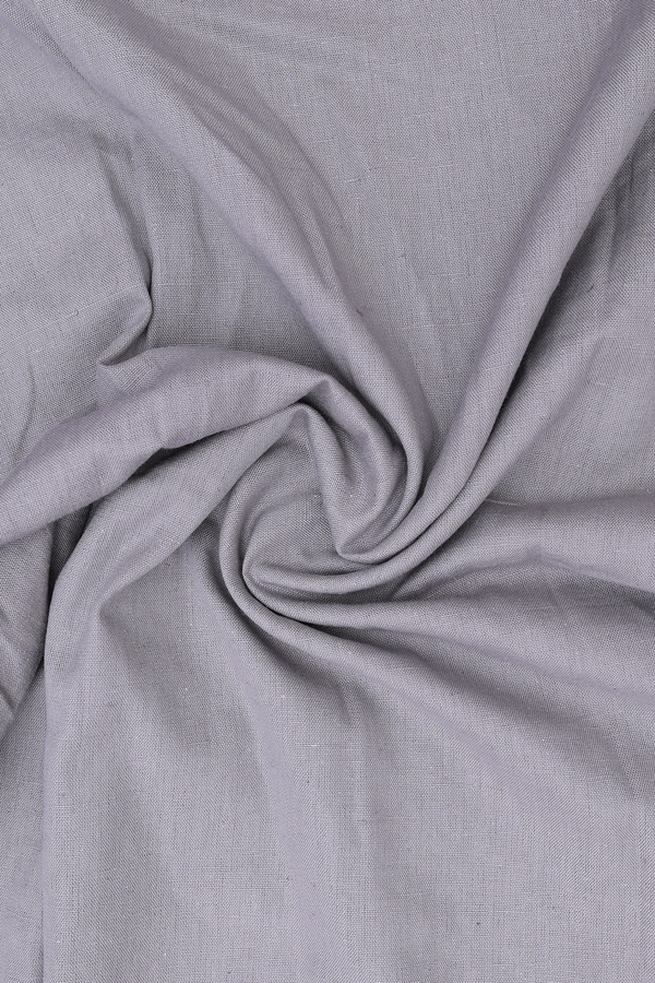 Sweet Heart Neck Plain Grey Cotton Salwar Set