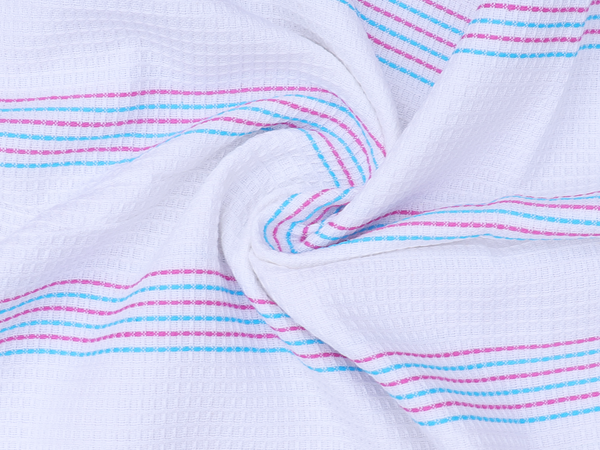 Multicolor Set Of 3 Cotton Towels