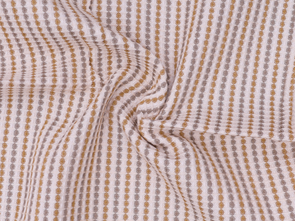 Brown Set Of 3 Cotton Towels
