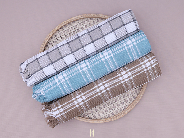 Multicolor Set Of 3 Cotton Towels