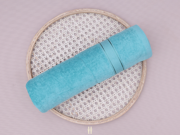 Plain Tiffany Blue Turkey Towel