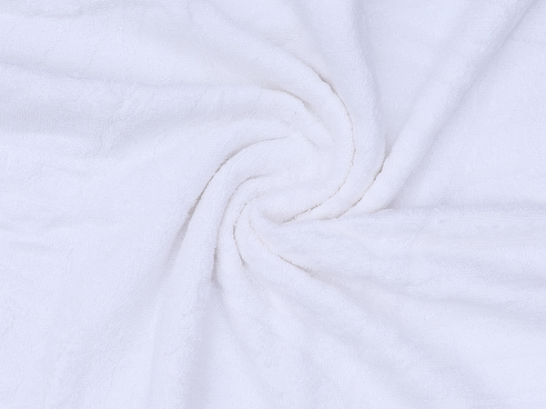 Leaf Design White Turkey Towel