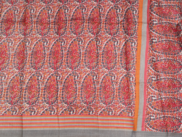 Threadwork Buttas Brownish Grey Cotton Salwar Material