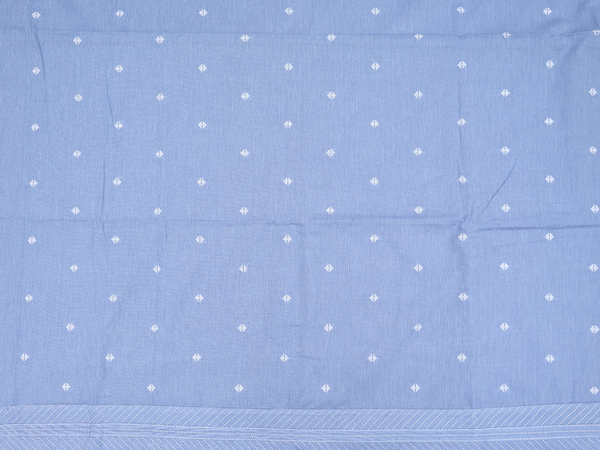 Threadwork Buttas Dusty Blue Cotton Unstitched Salwar Material