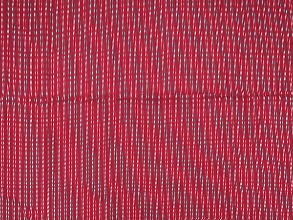 Threadwork Buttas Red Cotton Unstitched Salwar Material