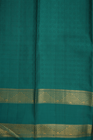 Threadwork Design Dual Tone Kanchipuram Silk Saree