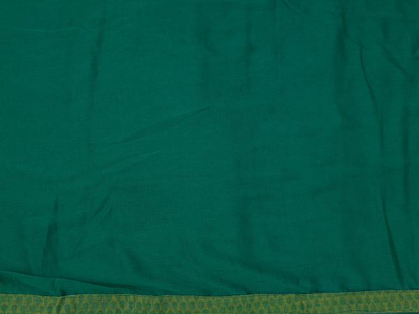 Threadwork Design Green Cotton Unstitched Salwar Material
