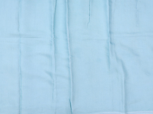 Threadwork Design Pastel Blue Kota Unstitched Salwar Material