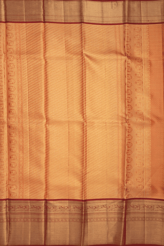 Traditional Border Gold Tissue Kanchipuram Silk Saree