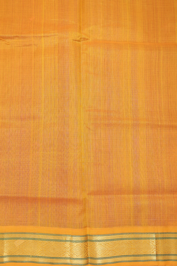 Traditional Silk Cotton Saree In Pink With Checks Design