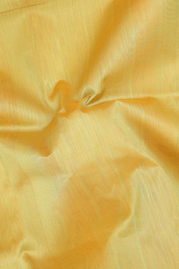 Traditional Silk Cotton Saree Dual Tone With Contrast Border