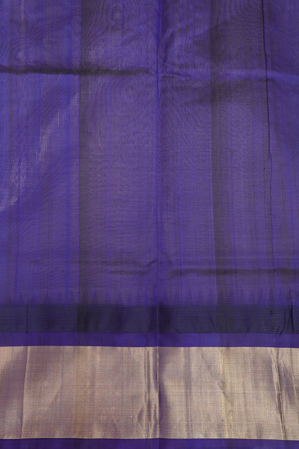 Traditional Silk Cotton Saree In Beige With Contrast Border