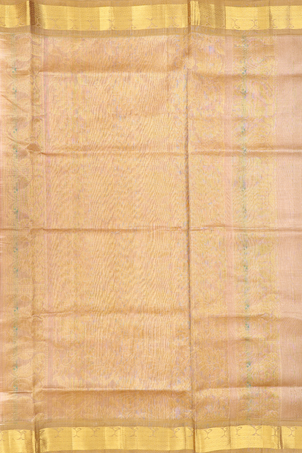 Traditional Silk Cotton Saree In Pink With Contrast Border