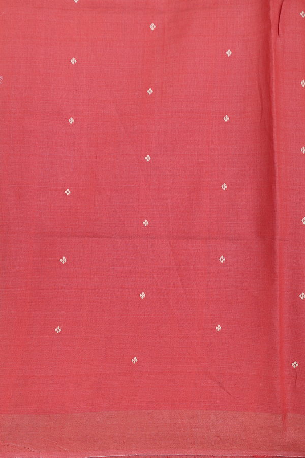 Tussar Silk Saree In Beige With Printed Design