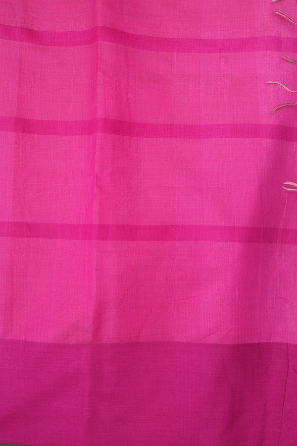 Tussar Silk Saree In Beige With Stripes Design