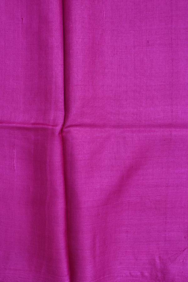 Tussar Silk Saree In Blue With Printed Design