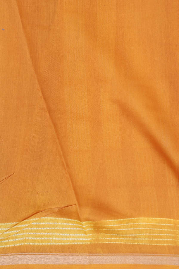 Tussar Silk Saree In Brown With Shibori Design
