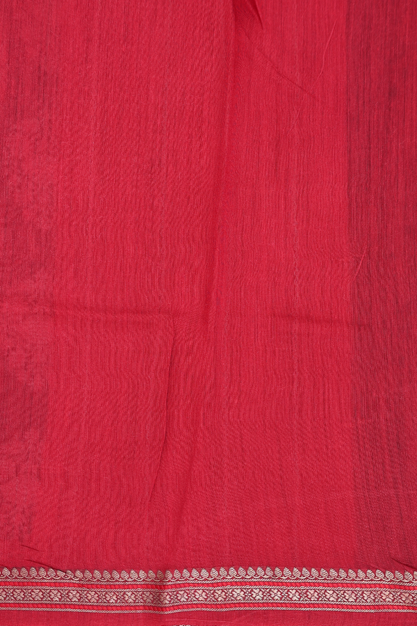 Tussar Silk Saree In Charcoal Grey With Floral Design