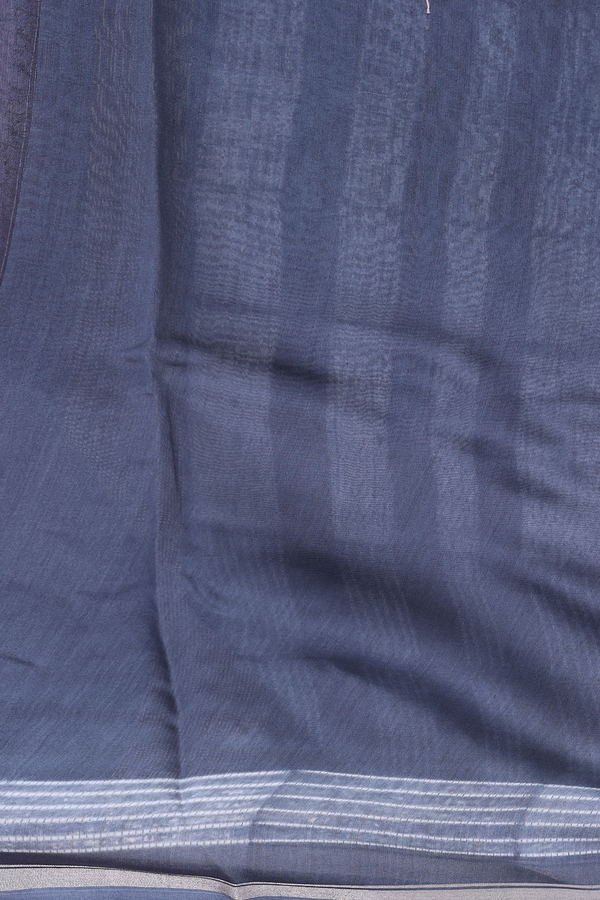 Tussar Silk Saree In Dusty Pink With Shibori Design
