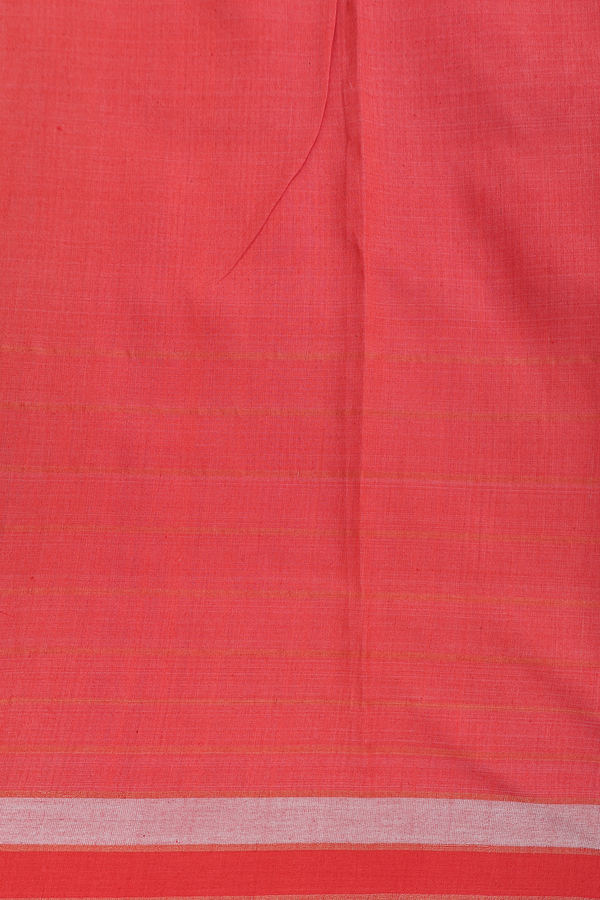 Tussar Silk Saree In Pale Green With Contrast Border