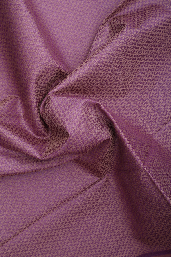Tussar Silk Saree In Purple With Allover Design
