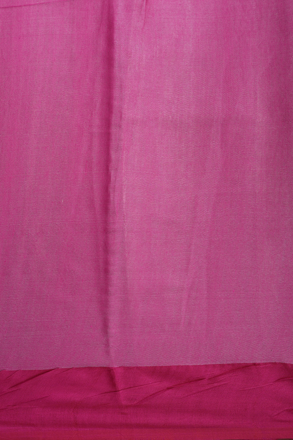 Tussar Silk Saree In Rose Beige With Cow And Floral Design