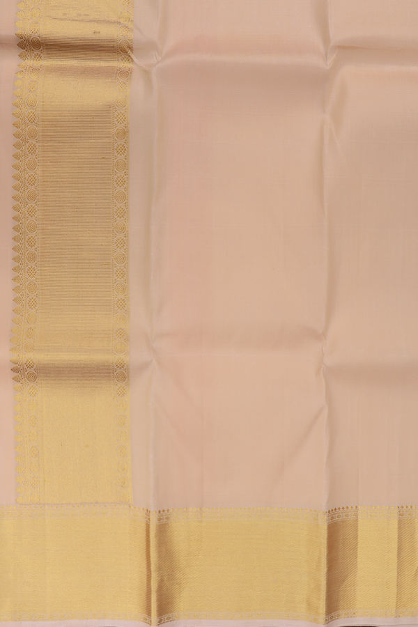 Twill Weave Border Brown Silk Dhoti With Shirt Material