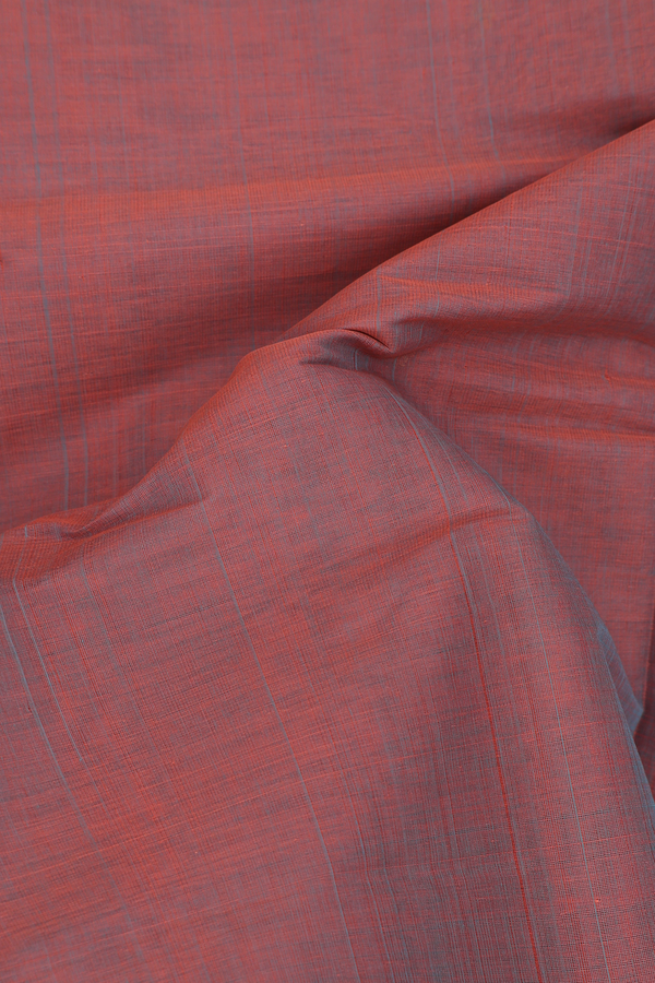 Venkatagiri Cotton Saree In Dual Tone With Zari Buttas