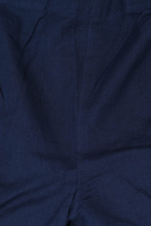 Sweet Heart Neck Plain Prussian Blue Cotton Salwar Set