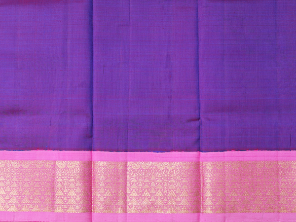 Zari Border Dual Tone Kanchipuram Silk Pavadai Sattai Material