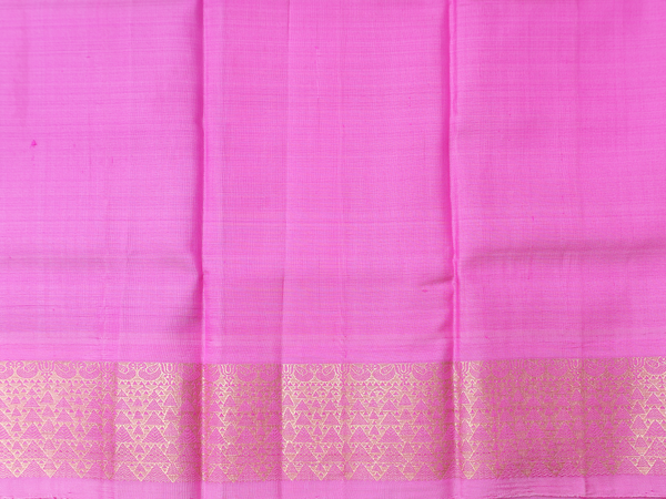 Zari Border Dual Tone Kanchipuram Silk Pavadai Sattai Material