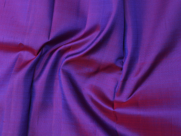 Zari Border Dual Tone Kanchipuram Silk Pavadai Sattai Material