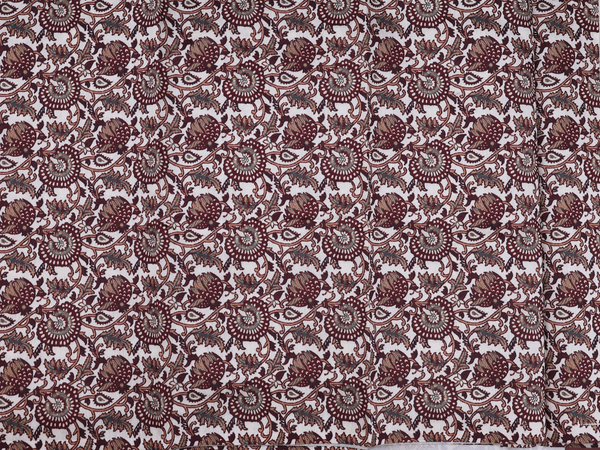 Zari Border Plain Ruby Red Cotton Unstitched Salwar Material