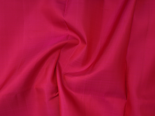 Zari Border Rani Pink Kanchipuram Pavadai Sattai Material