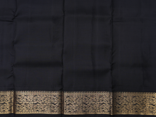 Zari Border Teal Blue Kanchipuram Silk Pavadai Sattai Material