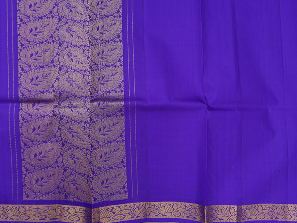 Zari Buttas Rani Pink Kanchipuram Half Saree Material