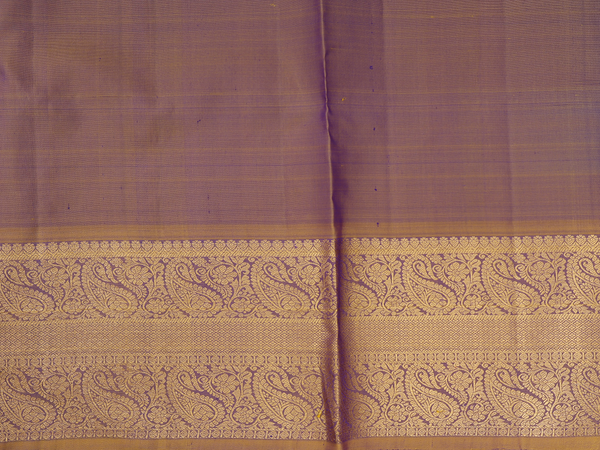 Zari Buttas Royal Blue Kanchipuram Half Saree Material